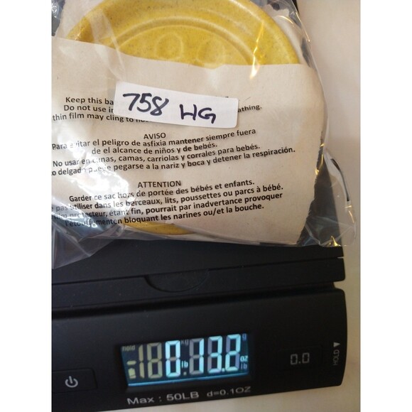 Set of 3 Vintage Pigeon Forge Pottery Coasters Yellow Butter Mold Prints 1 chip - Picture 9 of 9